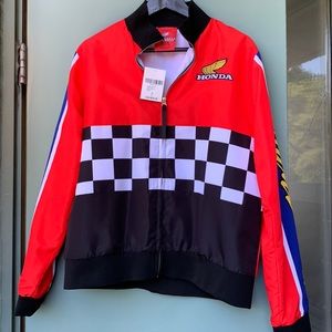 NWT Forever 21 x Honda Limited Edition Women’s Bomber Jacket Sz L